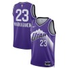 Män Utah Jazz Tröja Lauri Markkanen Nike 2023-24 City Edition Lila Swingman